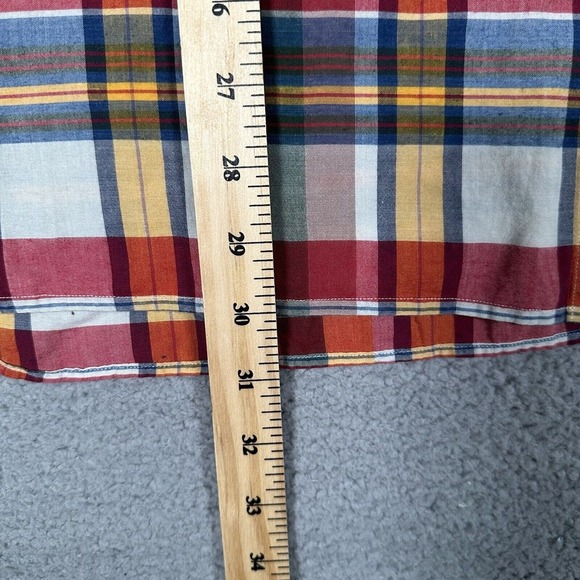 Ralph Lauren Shirt Mens XXL Plaid Casual Preppy Button Down Pocket Lightweight‎ - Picture 6 of 10